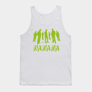 Silhouette design of the group got7 in the nanana era Tank Top